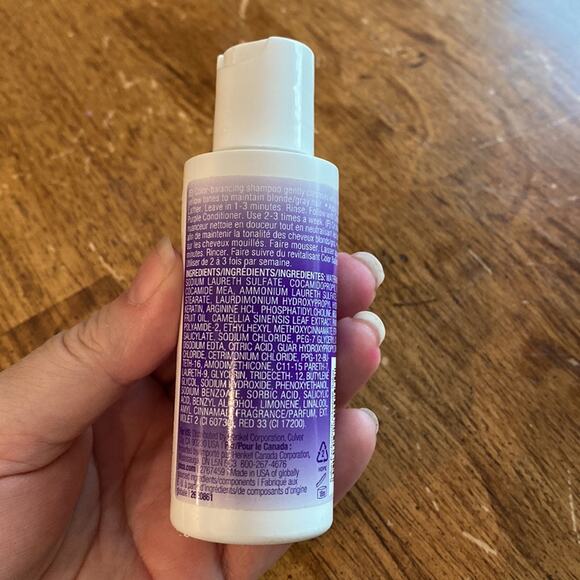 Joico Travel Size Color Balance Purple professional Shampoo 1.7 *Bundle for $5 * - Picture 2 of 3